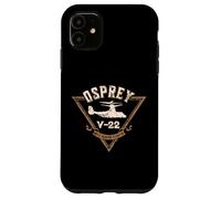 V-22 Multi-Mission Tilt-rotor Aircraft Distressed Case for iPhone 11