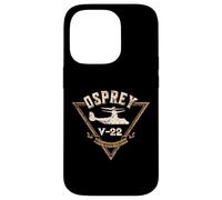 V-22 Multi-Mission Tilt-rotor Aircraft Distressed Case for iPhone 14 Pro