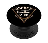 V-22 Multi-Mission Tilt-rotor Aircraft Distressed PopSockets Adhesive PopGrip