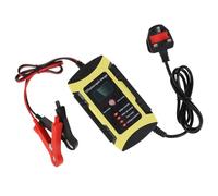 V 6a Battery Charger Lcd Display Automatic Trickle Charger