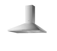 V 9000 X - Kitchen Extractor Hood - Decorative Type - 120W Motor - Energy Class B - 3 Extraction Powers - Mechanical Control Panel - Stainless Steel Cata
