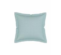 V&A 2 Pack Pure Cotton Eastern Bloom Pillowcases Indigo