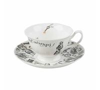 Alice in Wonderland Teacup and Saucer