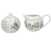 V And A Victoria And Albert Alice In Wonderland Sugar Bowl And Creamer