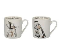 V And A Alice In Wonderland His & Her Mug 350ml 2 Units Beige