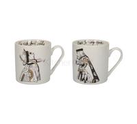 V And A Alice In Wonderland His & Her Mug 350ml 2 Units Beige
