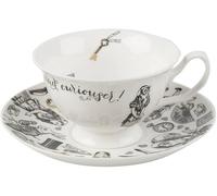 Alice in Wonderland Teacup and Saucer