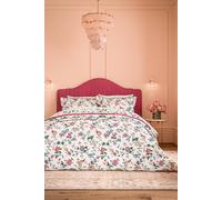 V&A 'Birds Of Paradise' Cotton Duvet Cover Set | Size: King V&A Multicolor King