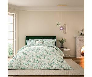 V&A Briar Bloom Duvet Cover Set Green