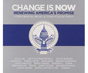 V/A: CHANGE IS NOW- RENEWING AMERICA'S PROMISE - THE OFFICIAL MUSIC & VIDEO - CD
