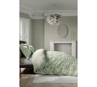 V&A Daffodil Dreams Duvet Cover Set Super King Size Green