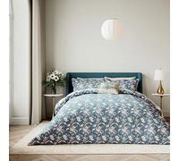 V&a Daffodil Dreams Duvet Cover Set King Size Blue