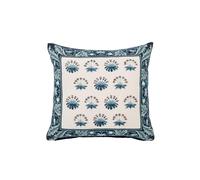 Morris & Co for V&A Earthly Paradise Cushion 45X45cm Teal & Sea Green
