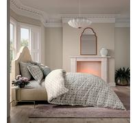 V&A Indian Lattice Duvet Cover Set Red & Teal