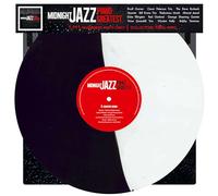 V.A. - Midnight Jazz - Piano Greatest - Limitiert - 1.111 Stück handnummeriert - 180gr. Half-Half - Black and White [VINYL]