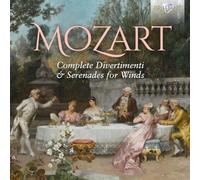 V/A - MOZART COMPLETE DIVERTIMENTI SERENADES FOR WINDS - CD - G4z