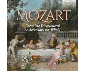 V/A - MOZART COMPLETE DIVERTIMENTI SERENADES FOR WINDS - CD - G4z