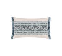 V&A Opulent Stripe Cushion 40cm x 60cm, Red/Teal