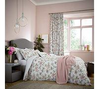 V&A Peony Blossom Cover Set, Silver, Single