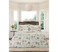 V&A Pure Cotton Palampore Trail Bedding Set Teal