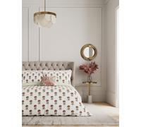 V&A Pure Cotton Regal Marigold Bedding Set - DBL - Dusky Rose, Dusky Rose