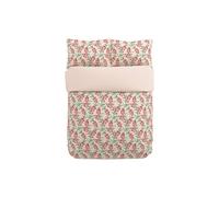 V&A Pure Cotton Sweet Tendrils Bedding Set Pink Mix