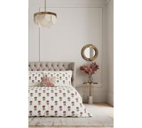 V & A 'Regal Marigold' Cotton Duvet Cover Set in Cream | Size: King V & A Cream King