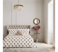 V&A Regal Marigold Double Duvet Cover Set, Rose