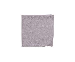 V & A 'Renaissance Garden' Cotton Throw in Mauve | Size: 170 cm x 200 cm V & A Mauve 170 cm x 200 cm