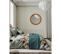V&A Sateen Botanical Harmony Bedding Set Teal