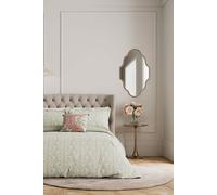 V&A Silk Road Paisley Single Duvet Cover Set, Sage