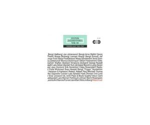 V/A: SWEDISH JAZZ HISTORY 10: WATCH OUT/VARIOUS - CD