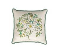 V&A The Ornamental Tree Cushion 45cm x 45cm, Green