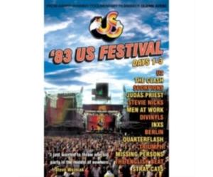 V/A: US FESTIVAL 1983: DAYS 1-3/VARIOUS - Region 1 DVD,US Import