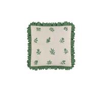 V&A 'Verdant Bouquet' Cotton Cushion in Green | Size: 45 cm x 45 cm V&A Green 45 cm x 45 cm