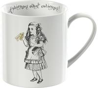 V&A Victoria And Albert Alice In Wonderland Can Mug - White - Fine China - Mug