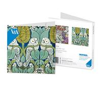 V&A Voysey Birds Set of 8 Art Notecards Wallet (12.3 x 12.3 cm)