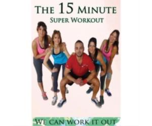 V/A: WE CAN WORK IT OUT THE 15 MINUTE SUPER WORKOUT - Region 2 DVD BRAND NEW