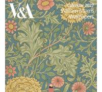 V&A: William Morris Wallpapers Wall Calendar 2027 (Art Calendar)