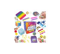 V B 2022 Upgraded 30 pcs Fidget Toys Pack - Sensory for Autism ADHD Includes Push Pop Bubble Toy, Simple Dimple, Infinity Cube Ideal Stress and