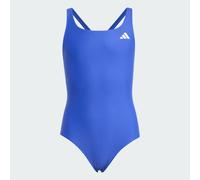 adidas Girl's V-Back Swimsuit Kids, Semi Lucid Blue, 9-10 Years