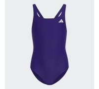 adidas Girl's V-Back Swimsuit Kids Swimwear, Collegiate Purple, 13-14 Years