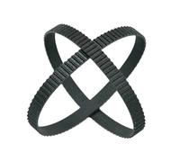 V-Belt B96MXL 3mm 4mm 6mm Width MXL Timing Belt Closed-loop 10piece Transmission Belt(B96MXL-3mm)