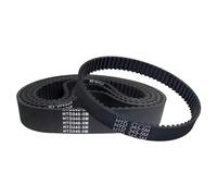 V-belt HTD5M Timing Belt Length 325 330 340 350 355 360 365 370 375 380mm Width 10/12/15/20/25/30mm Closed Loop Synchronous Belts Drive belt(25mm,5M-370mm(74 Teeth))