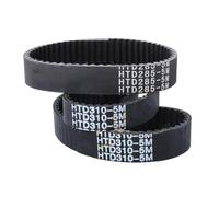 V-Belt Length 280 300 305 310 315 320 325 330 335 340mm Width 10 12 15 20 25 30mm HTD 5*M Closed Loop Synchronous Belts HTD5M Timing Belt Transmission Belt(330mm(66 Teeth),18mm)