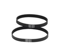 V-Belt Length From 162 164 166 168 170 172 174 176 178 180 182mm 3D Printer GT2 6mm Closed Loop Rubber 2GT Timing Belt Transmission Belt(2GT166)