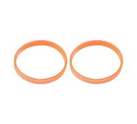 V-Belt Planer Drive Belt Replacement Practical Accessories Carpentry Tool For 82mm Electric Planer Wood Workings 2Piece Transmission Belt(Nylon)