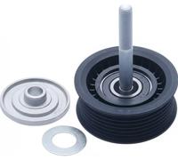 Febest Deflection/Guide Pulley 3488-PAN, V-ribbed Belt, Fits Porsche Cayenne