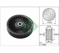 INA ABDS Deflection Pulley - 532010810