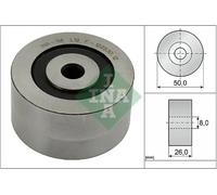 V-belt pulley 532 0143 10 INA for CITROËN PEUGEOT FIAT